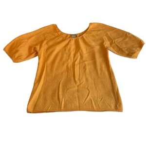 Vertical Design 2 ply 100% Cashmere Blouse